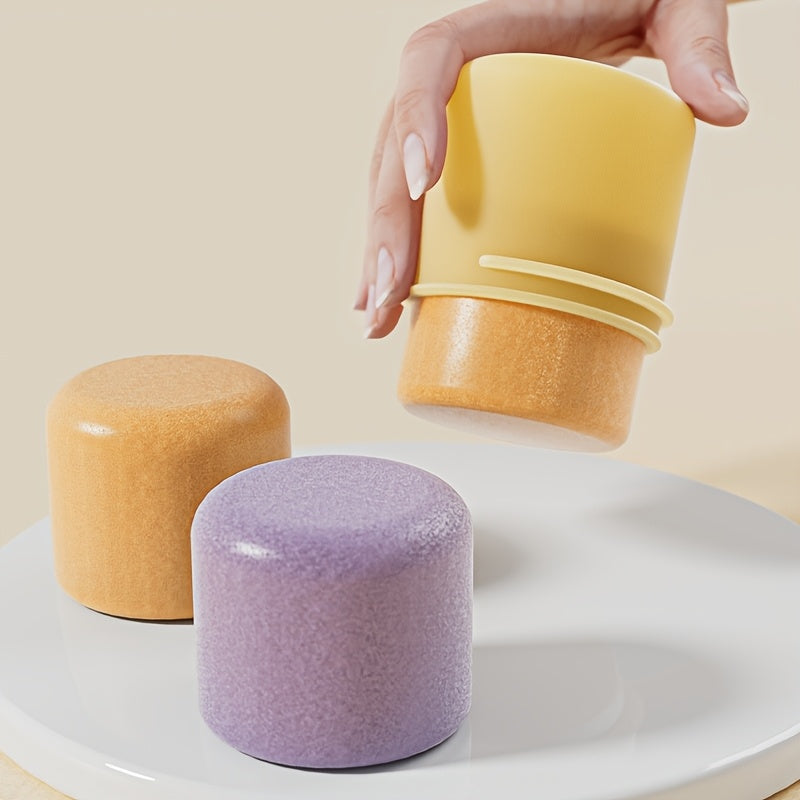 Frozen Food Storage Containers with Lids for Homemade Baby Purees, Vegetables &amp; Fruits, 8-Pack Mini Ice Tray Molds