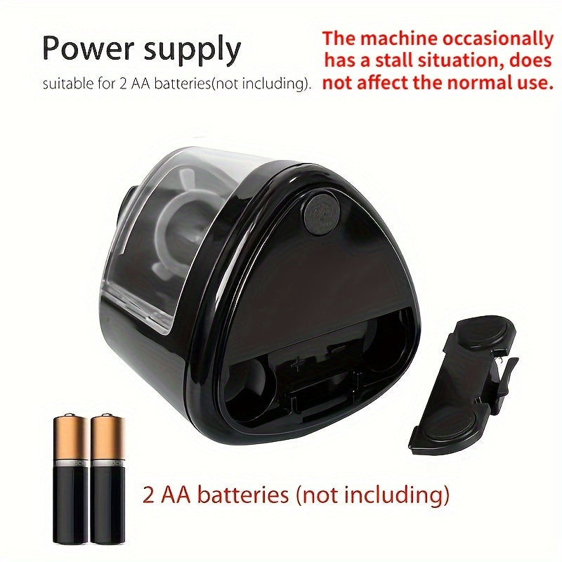 Automatic Electric Pencil Sharpener with Auto-Stop &amp; Lead Breakage - Desktop Sharpener for Office &amp;, No Needed, Compact Design, Sharpens Pencils in Seconds, Pencil Sharpener Electric, Supplies, Sleek Style, Waste Container