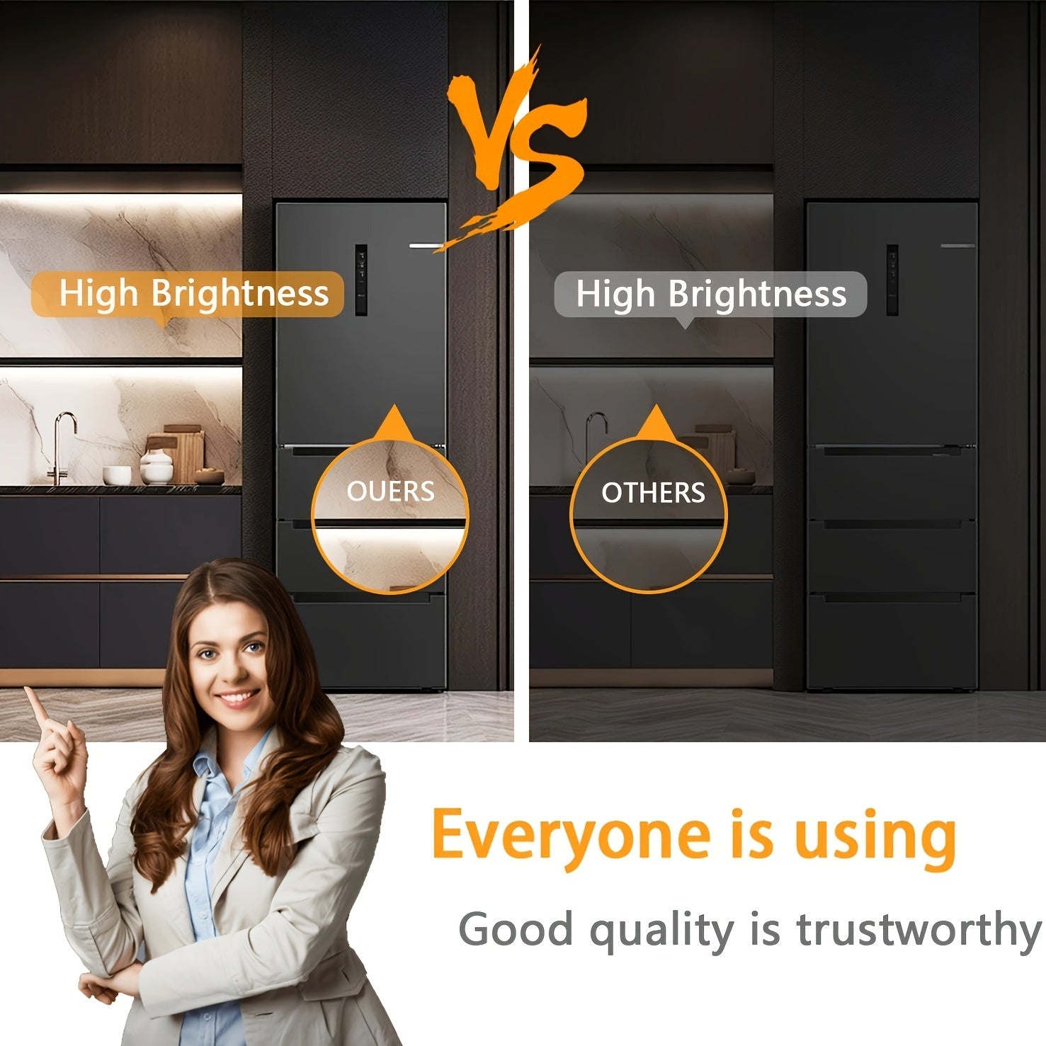 Ruban LED USB Blanc : Éclairage intérieur polyvalent, rétroéclairage TV, décoration chambre et salon, parfait pour fêtes, camping et occasions spéciales.