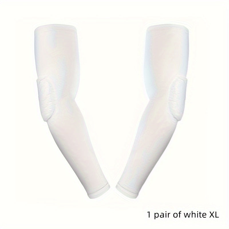 1pc/2pcs Spandex Fabric Hand and Arm Protector. Unisex, All-Season Wearable High Elasticity Breathable Sweat-Absorbent Comfortable Hand and Arm Protector, Sweat-Resistant