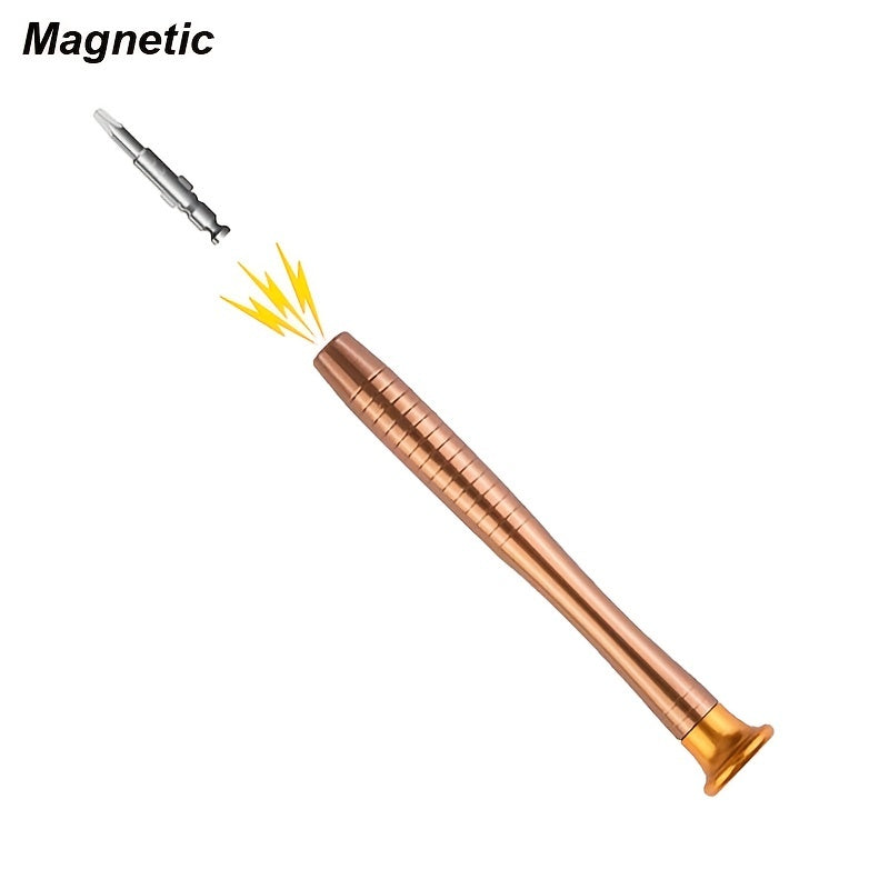 Set de tournevis de précision 25-en-1, incluant plat, étoile, Y et triangle, idéal pour réparation smartphones, ordinateurs, lunettes, appareils photo et PC.