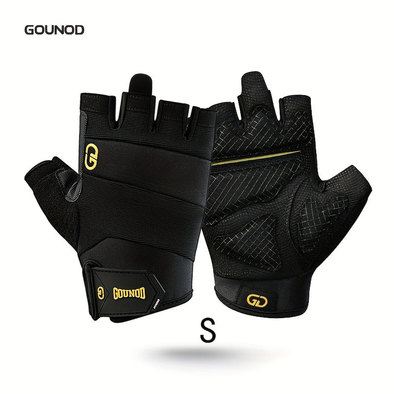 Gants de musculation robustes avec grip antidérapant, fermeture ajustable et design ergonomique pour bodybuilding, traction, haltérophilie et entraînements intensifs.