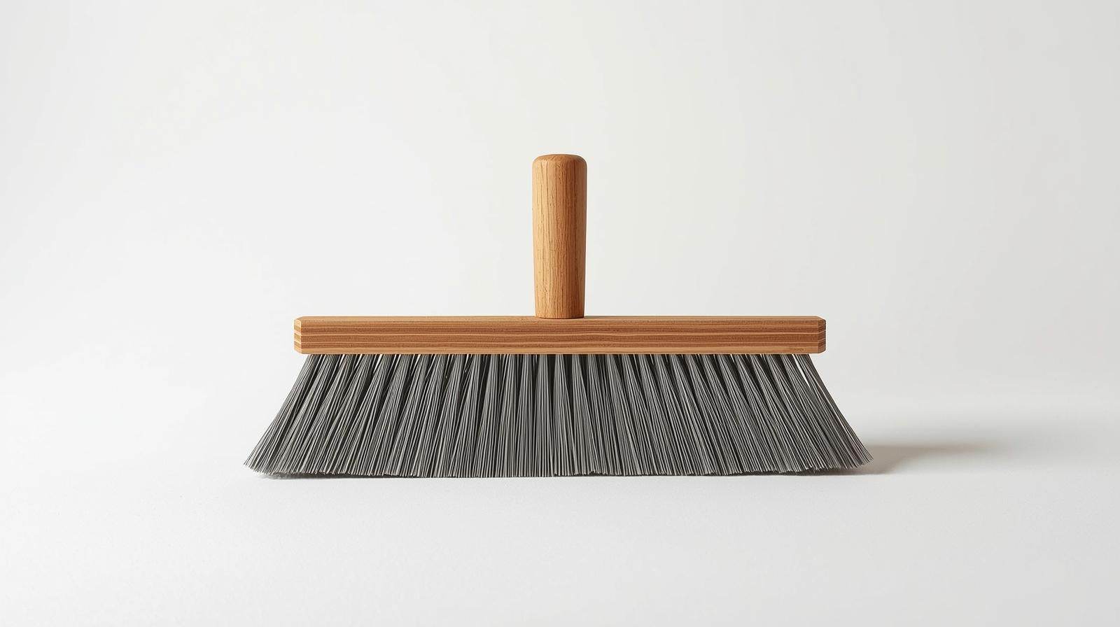 Brosse métallique robuste pour sol et jardin Poignée manuelle, fils d’acier durables, idéale pour mousse, débris, neige sur allées, patios et gouttières. Usage résidentiel et professionnel.