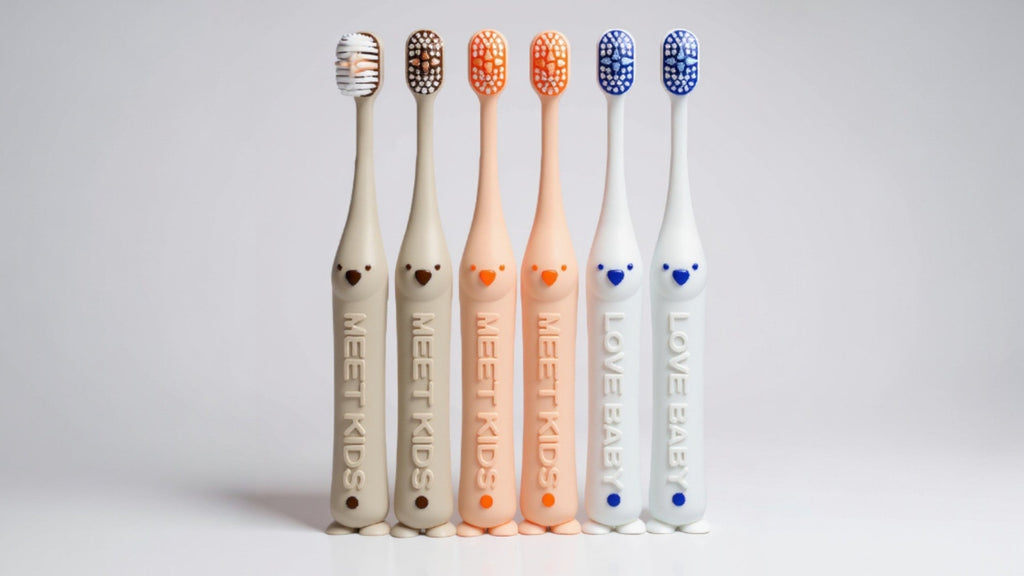 Set de 6 brosses à dents souples “S” – Poils en nylon, animaux mignons, couleurs variées, adaptées aux enfants 3-12 ans.