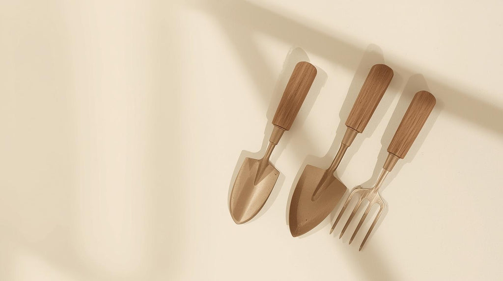 مجموعة من 3 قطع، أدوات زراعة الزهور، زراعة الخضروات المنزلية، فنون الحدائق، مجرفة زهور من تربة الصنوبر، أدوات زراعة الزهور في الأصيص، مجرفة صغيرة من ثلاث قطع