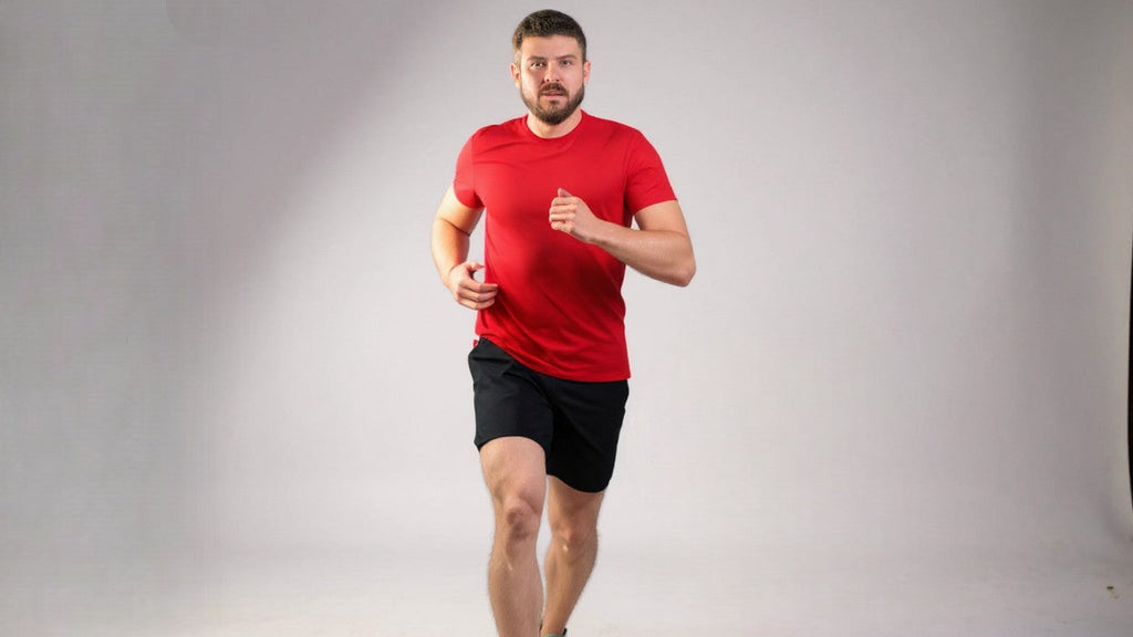 Ensemble sportif homme été, deux pièces, léger et respirant, parfait pour fitness, course, entraînement et loisirs actifs.