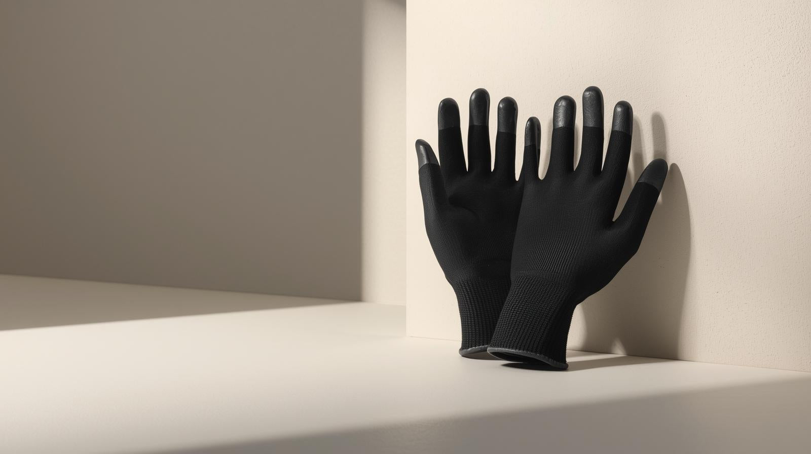 12 زوجًا من قفازات العمل الواقية المقاومة للتآكل والمضادة للانزلاق والكهرباء الساكنة، قفازات أمان للعمل في آلات البستنة والنجارة