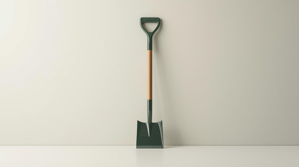 Lot 2 pelles de jardin multifonctions avec pierre à affûter Outils tout-en-un pour retourner la terre, désherber, pelleter neige et entretenir pelouse ou allées.