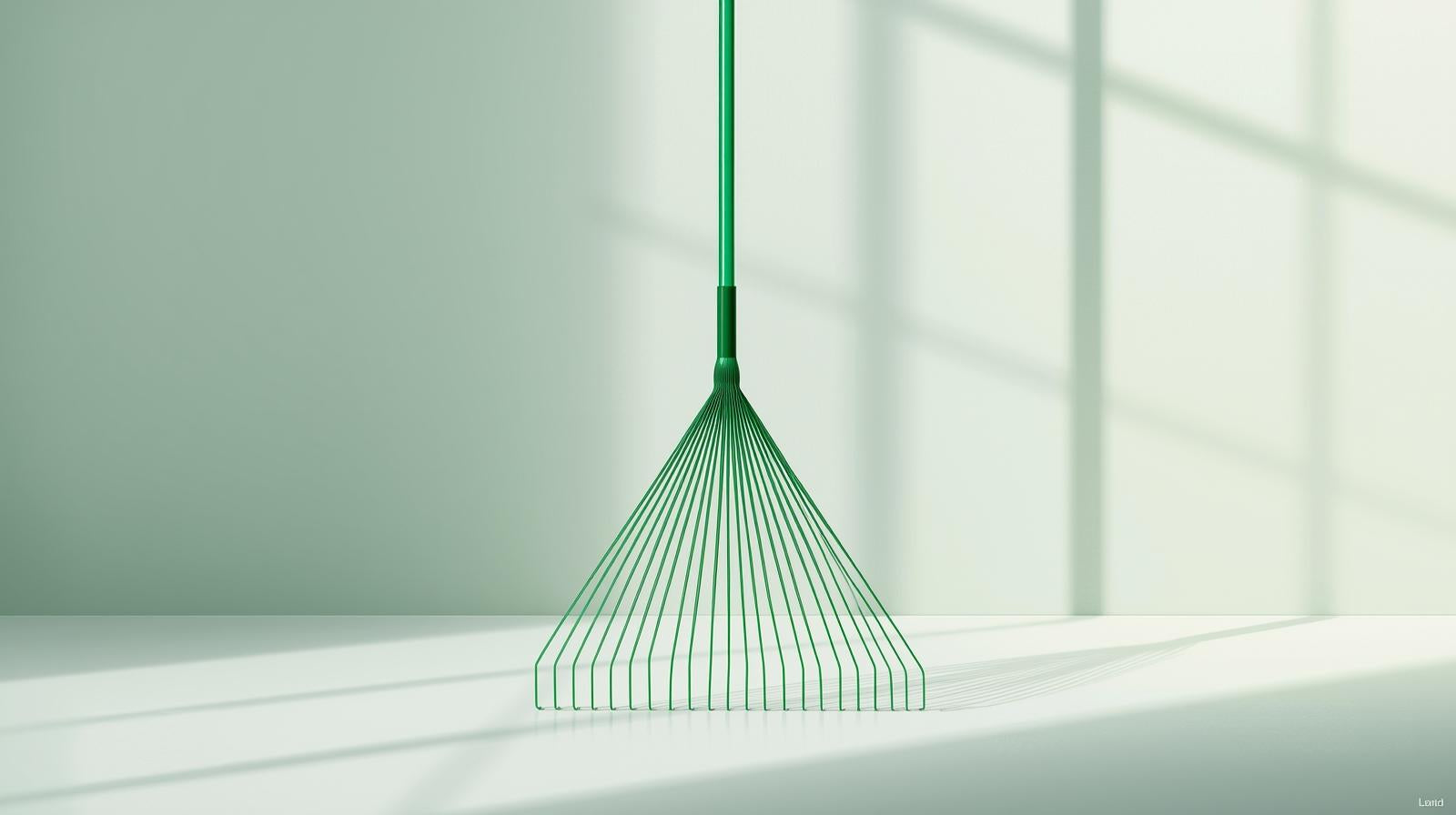 Heavy-Duty Stainless Steel Lawn Rake &amp; Leaf Scoop - Large Leaf-Catching Broom with Wide (65% More Coverage), Compatible with 40.13cm x 41.91cm Bags, No-Handle Design for Easy Leaf Removal - Ideal Gift for Gardeners &amp; Outdoor