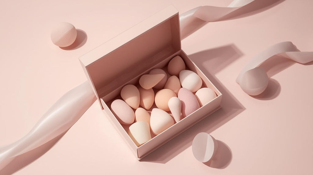 13Pcs Canned Makeup Sponge Duo, Beauty Sponges &amp; Powder Puffs, Super Soft Blender Makeup Sponge And Makeup Puff For Loose Powder Liquid - Gift Set