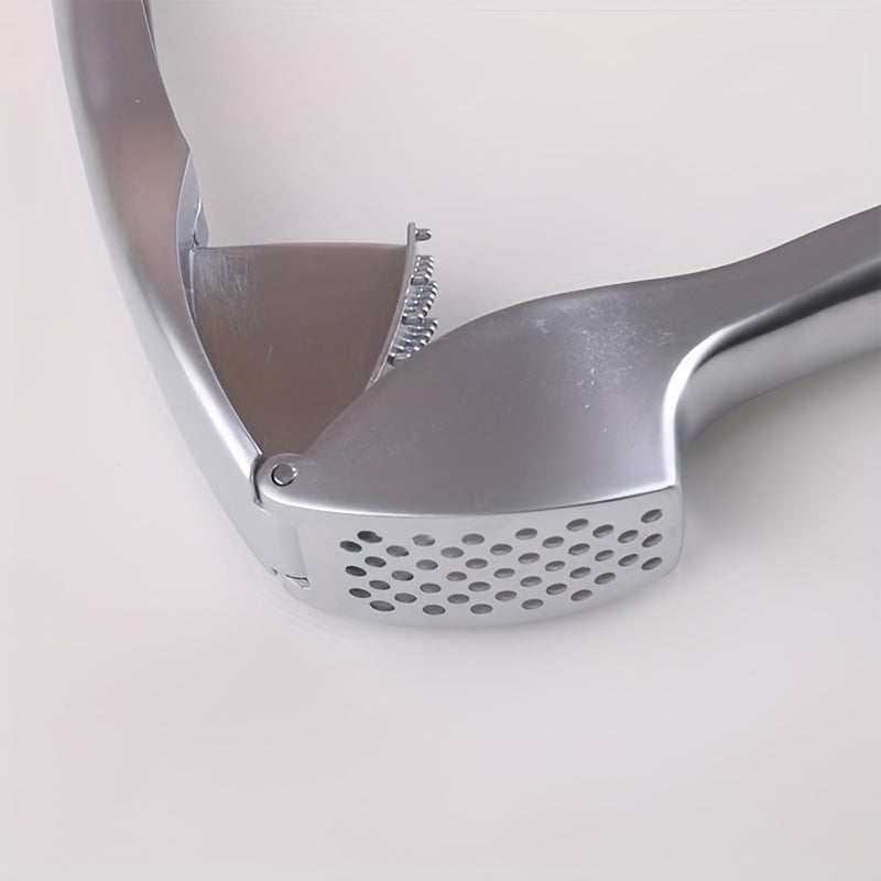 Ultra-Durable 3-in-1 Garlic &amp; Ginger Press - Manual Mincer, Crusher, and Peeler for Kitchen Use