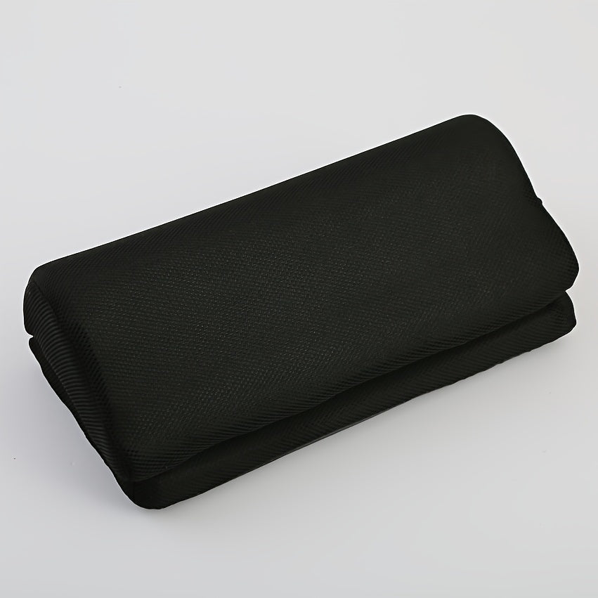 Repose-pieds polyvalent pour bureau, maison ou voiture, assise confortable, hauteur réglable, housse lavable, ergonomique et pratique pour soulager jambes et dos.