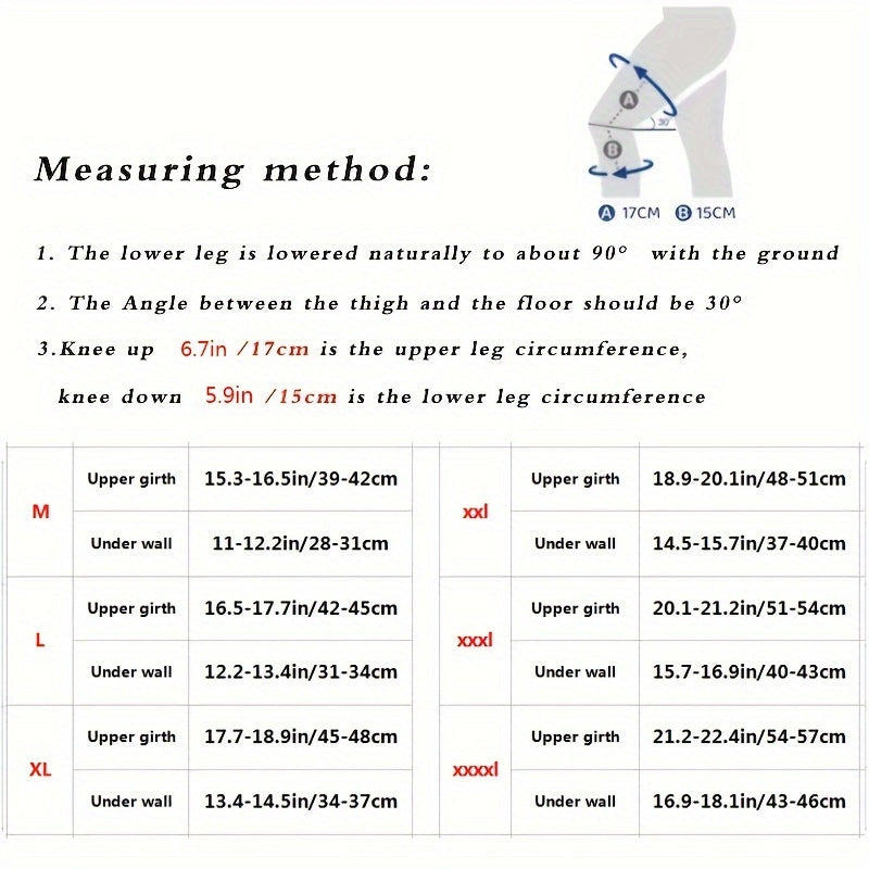 1pc Breathable Compression Knee Brace for Sports, Gym, Hiking, And Joint Support - High Elastic Knee Pad Protector for Fitness