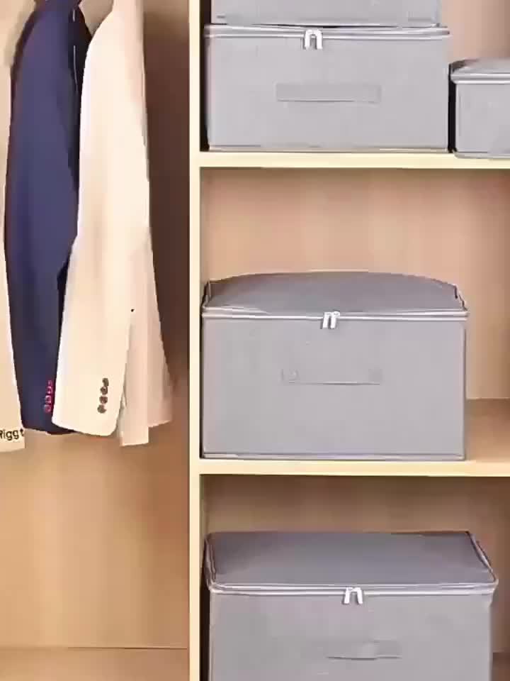 Extra Large Stackable Storage Box - Versatile, Space-Saving Organizer for Closet, Bedroom, Kitchen &amp; More - Ideal for Books, Clothes &amp; Linens, Mother and Bedding Storage Box