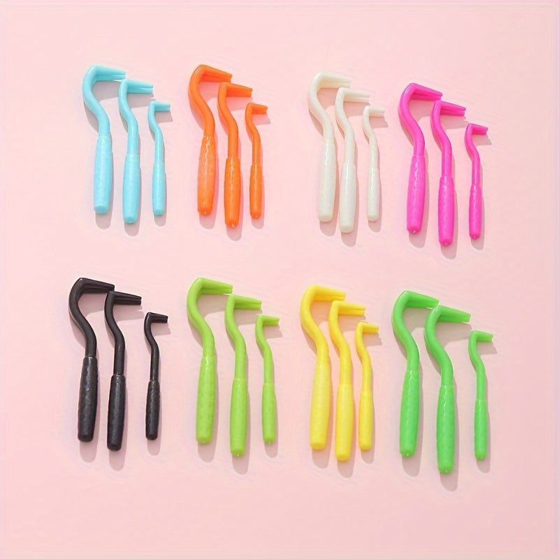 Kit de 3 outils de retrait des puces pour animaux. Crochet à tiques, pince et peigne pour le toilettage des chats et chiens.