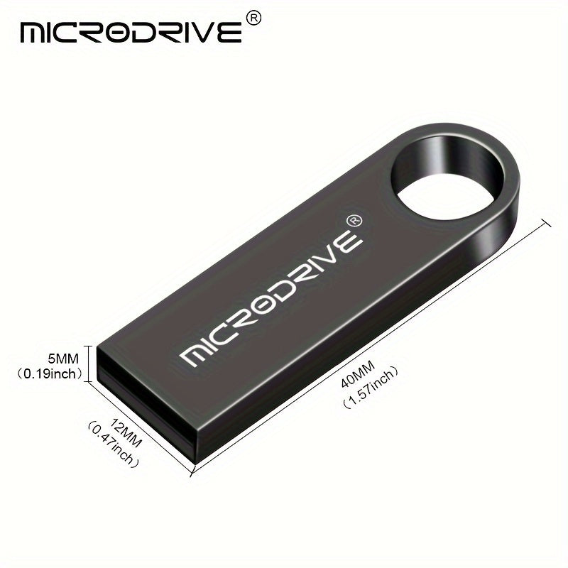 Clé USB Haute Vitesse : Capacités 4 à 128 Go, design compact, idéale pour stockage sécurisé et transport sur porte-clés.