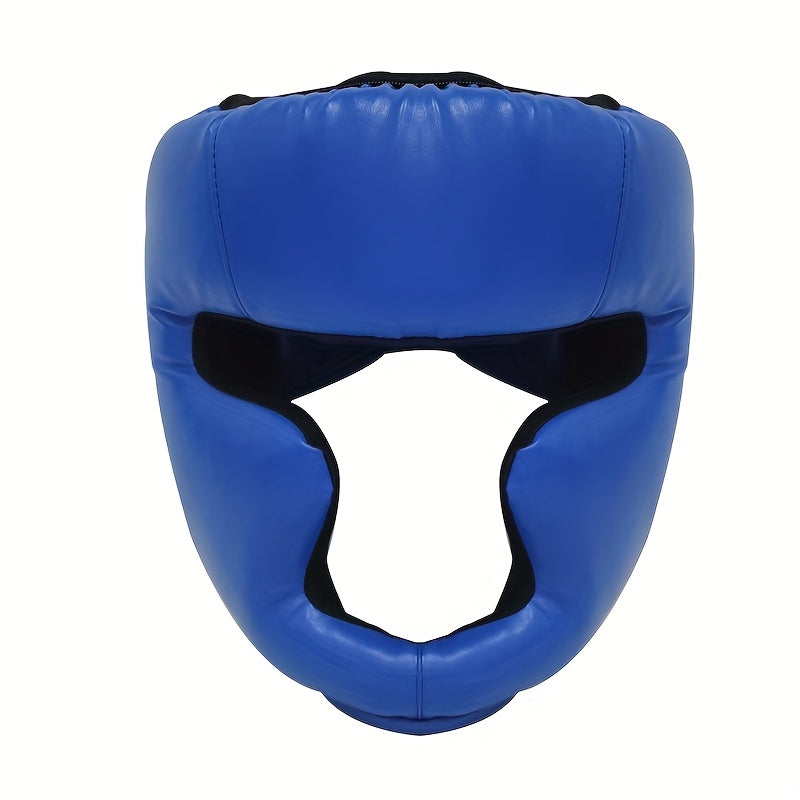 Casque de protection MMA et taekwondo avec aérations, conçu pour les combats de karaté, taekwondo et arts martiaux.