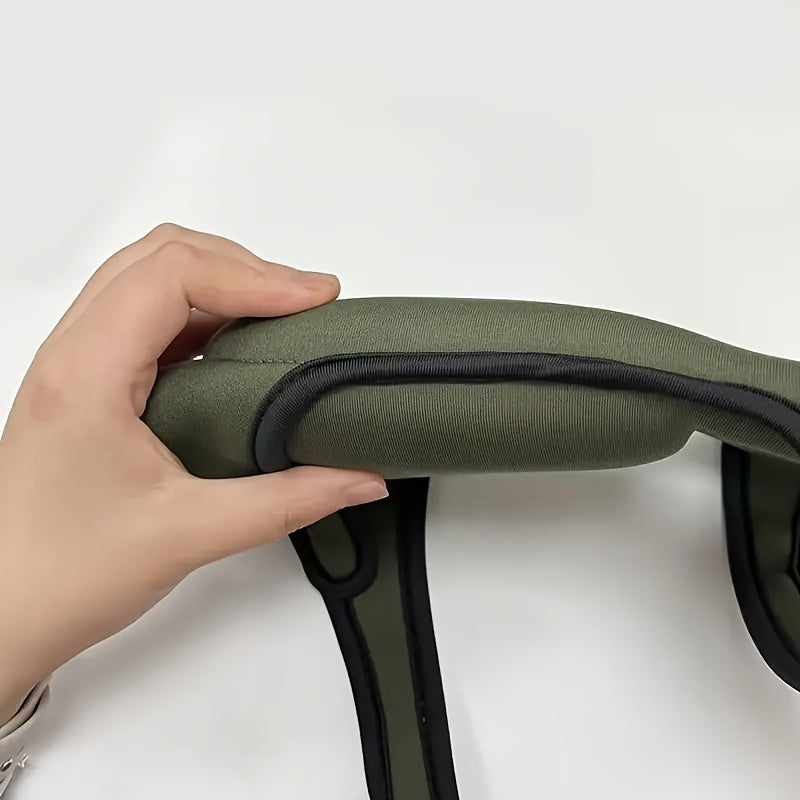 زوج من وسادات الركبة المريحة القابلة للتعديل المصنوعة من النيوبرين للحديقة - متينة، وحماية غير قابلة للانزلاق للبستنة والعناية بالحديقة