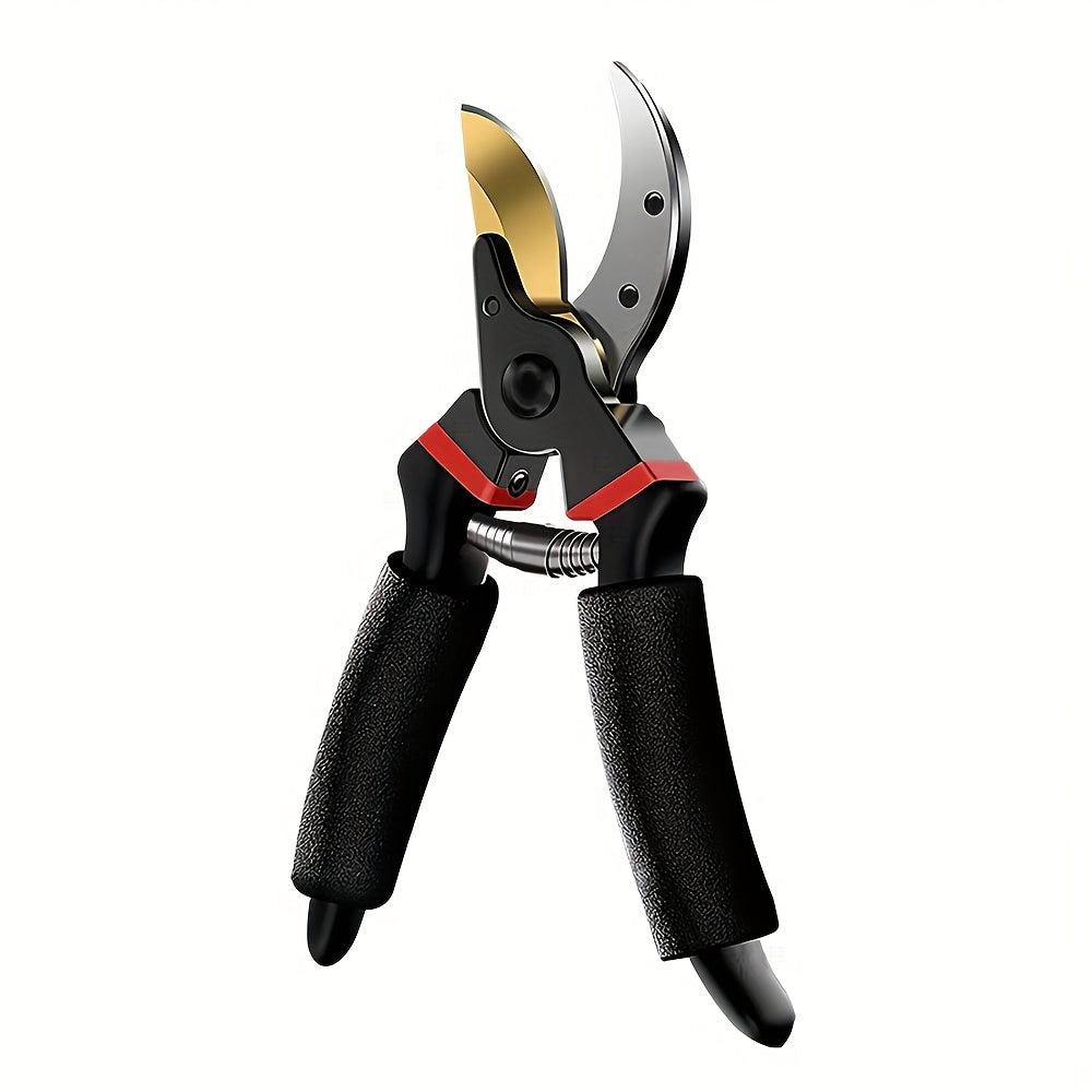 Heavy-Duty SK5 Steel Pruning Shears - Perfect for Gardening, Fruit Trees &amp; Thick Branches - Manual Hand Tool