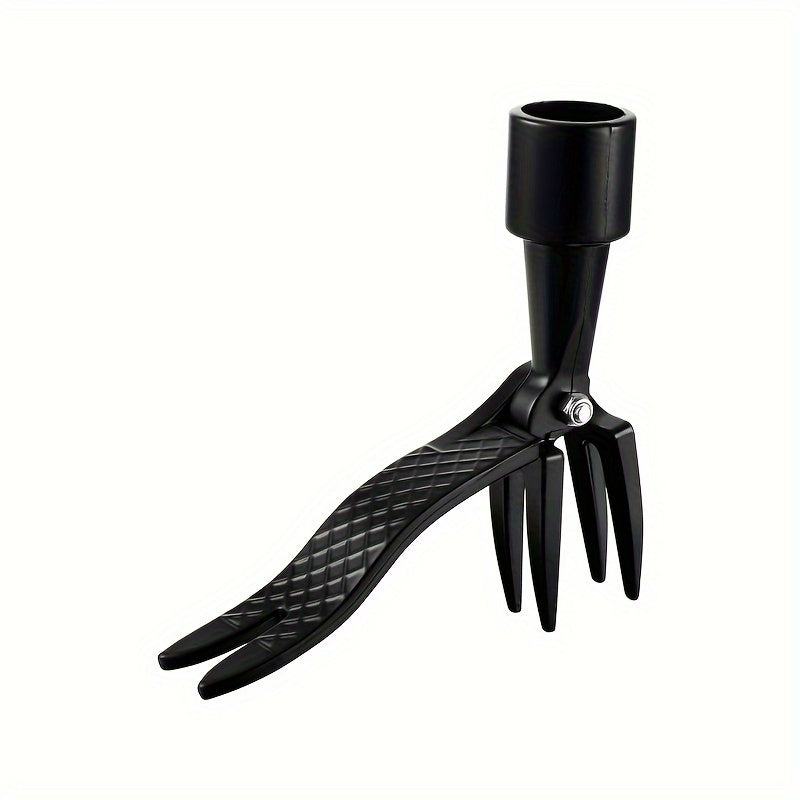 Désherbeur métallique robuste, multifonction, économe en effort, idéal pour enlever racines et entretenir pelouse efficacement.