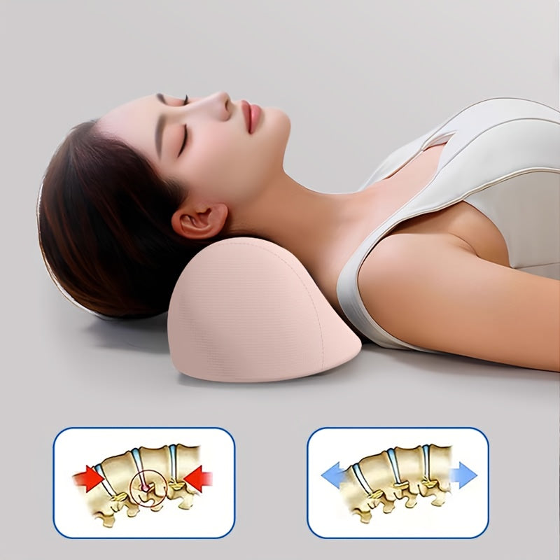 Oreiller cervical multifonction ergonomique Soutien optimal du cou et de la colonne vertébrale, favorise un sommeil profond et réparateur.
