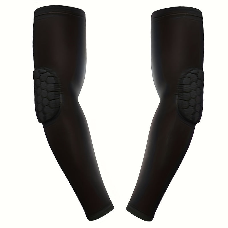 1pc/2pcs Spandex Fabric Hand and Arm Protector. Unisex, All-Season Wearable High Elasticity Breathable Sweat-Absorbent Comfortable Hand and Arm Protector, Sweat-Resistant