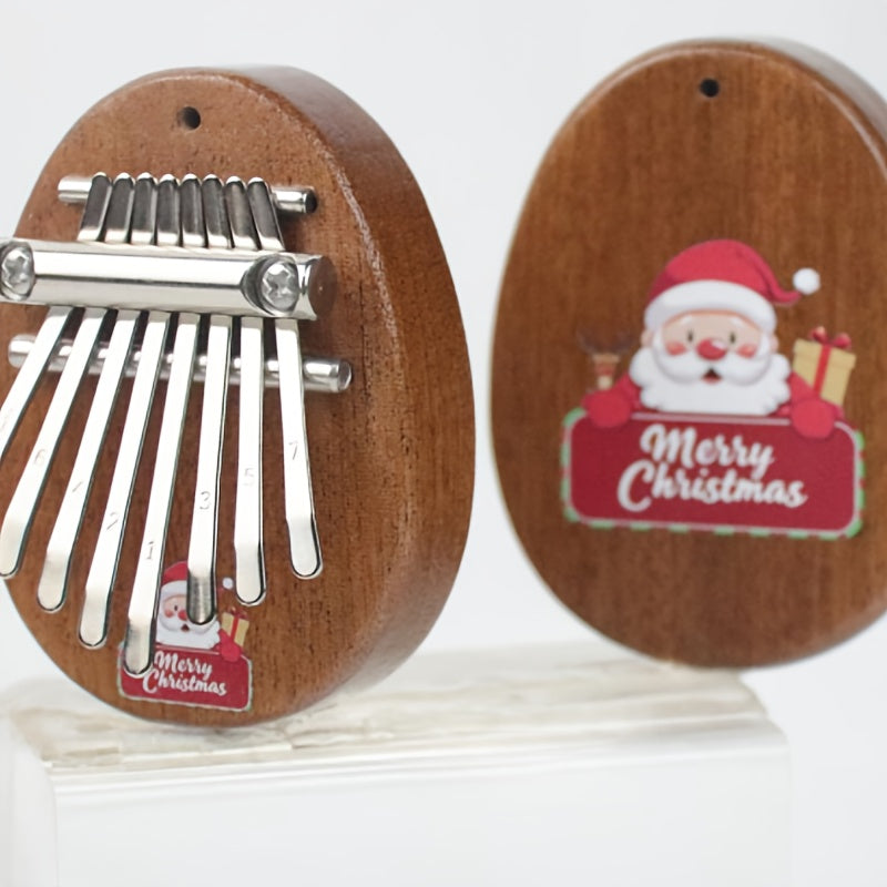Kalimba huit tons de haute qualité, piano à doigts, instrument musical pour 14 ans et plus, idéal fêtes et cadeaux.