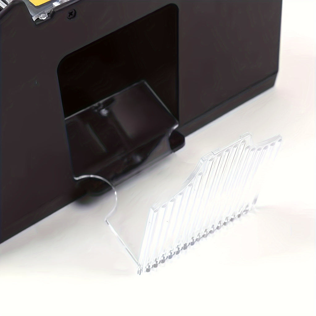 Mélangeur automatique de cartes à double compartiment. Mélangeur de cartes de qualité ABS, idéal pour les soirées jeux en famille et les passionnés.