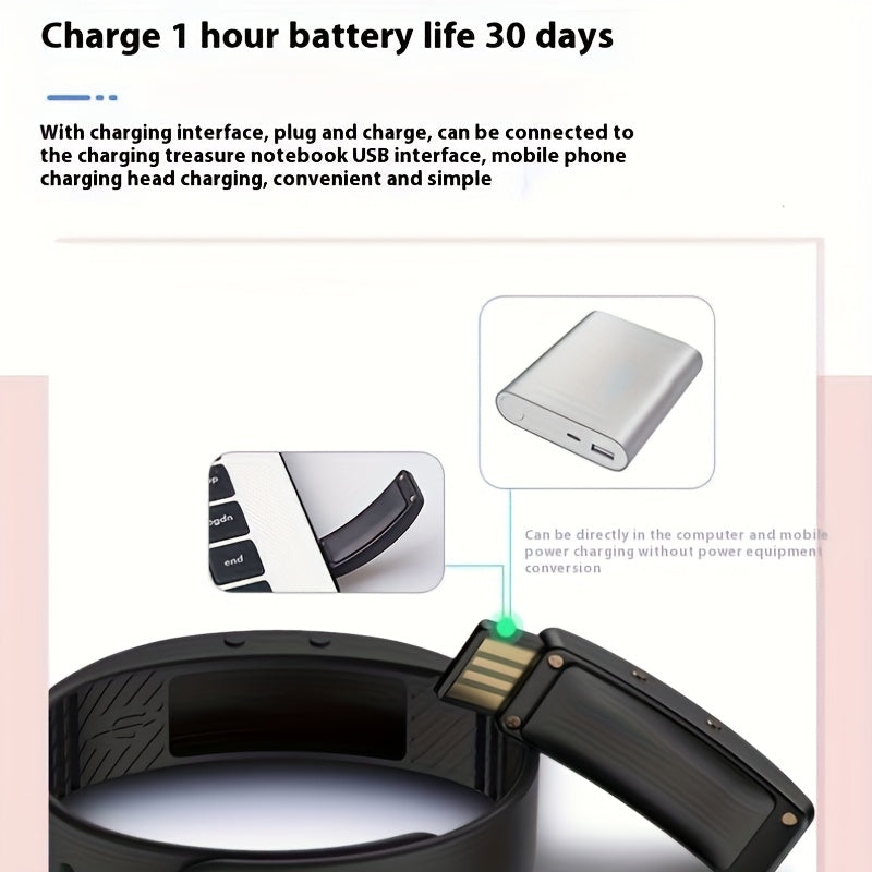 Montre électronique unisexe multifonction, bracelet silicone doux, alarme, podomètre, calories, design sportif et tendance, idéale cadeaux et toutes occasions.