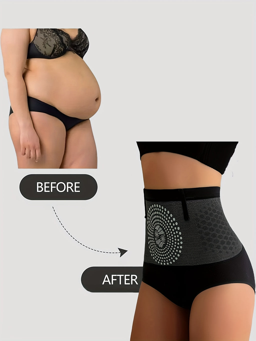 1pc Women's Butt Lift &amp; Tummy Control Shapewear Pants - Posture-Elevating Leg Opening, Belt-like Waistband, Smooth Compression Fit - Non- Lift &amp; Leg - Butt &amp; Core Tightening - Machine Washable - Post-Surgery-like Results for