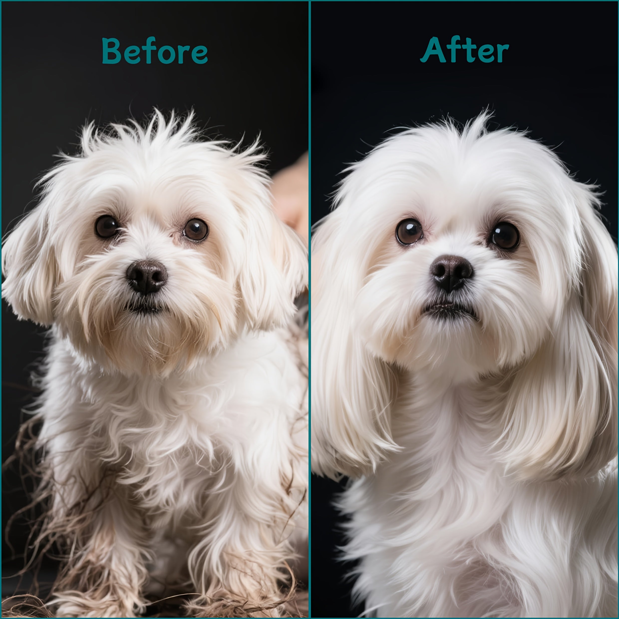 Peigne anti-puces et lentes Oitabi (3/4/5/6 pcs). En acier inoxydable, dents arrondies, outil professionnel pour éliminer les taches et démêler les poils.