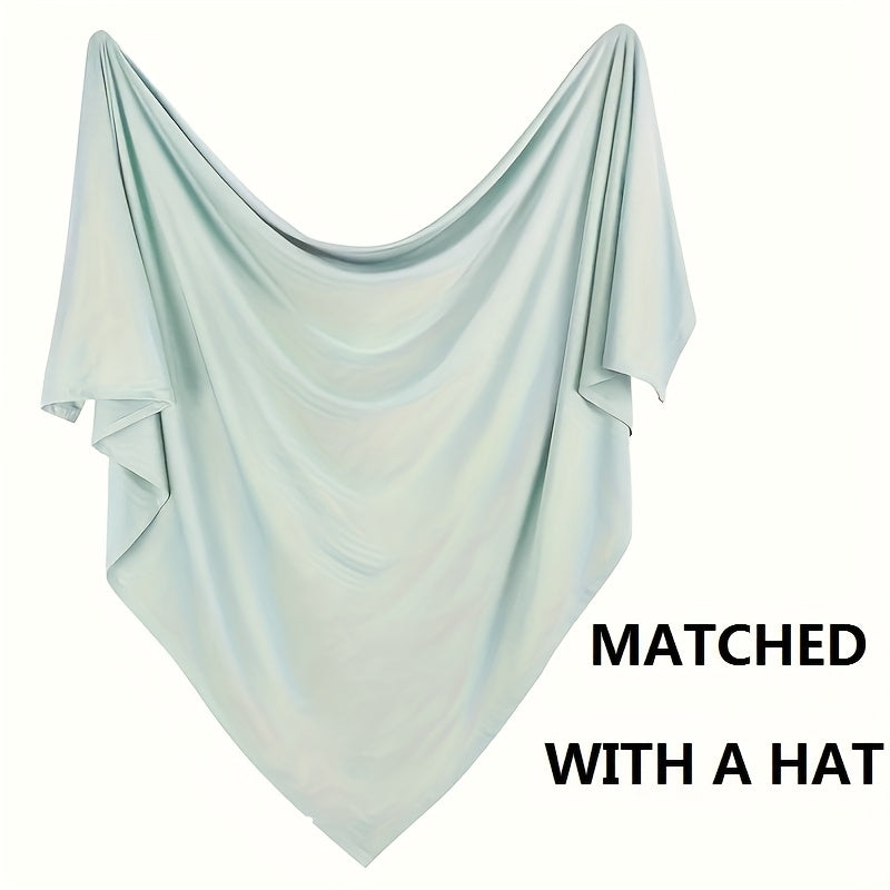 Ensemble couverture emmaillotage et bonnet pour nouveau-né, unisexe, idéal pour Halloween, Noël et premières sorties.