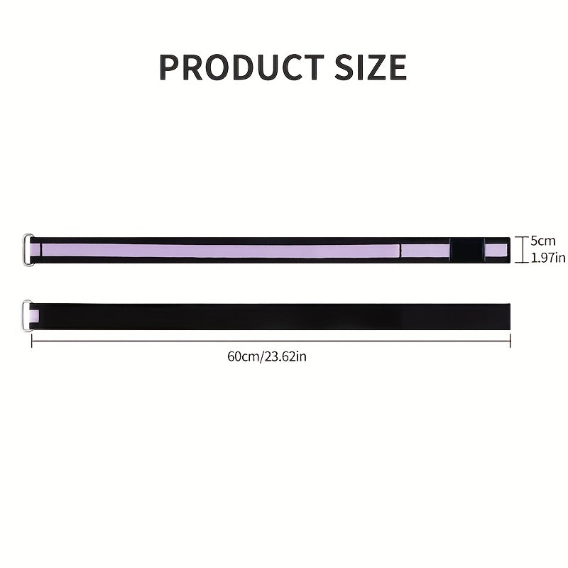 Paire de bandes de compression pour cuisses, fessiers et squats, idéales pour les séances de fitness et l’amélioration des performances musculaires.