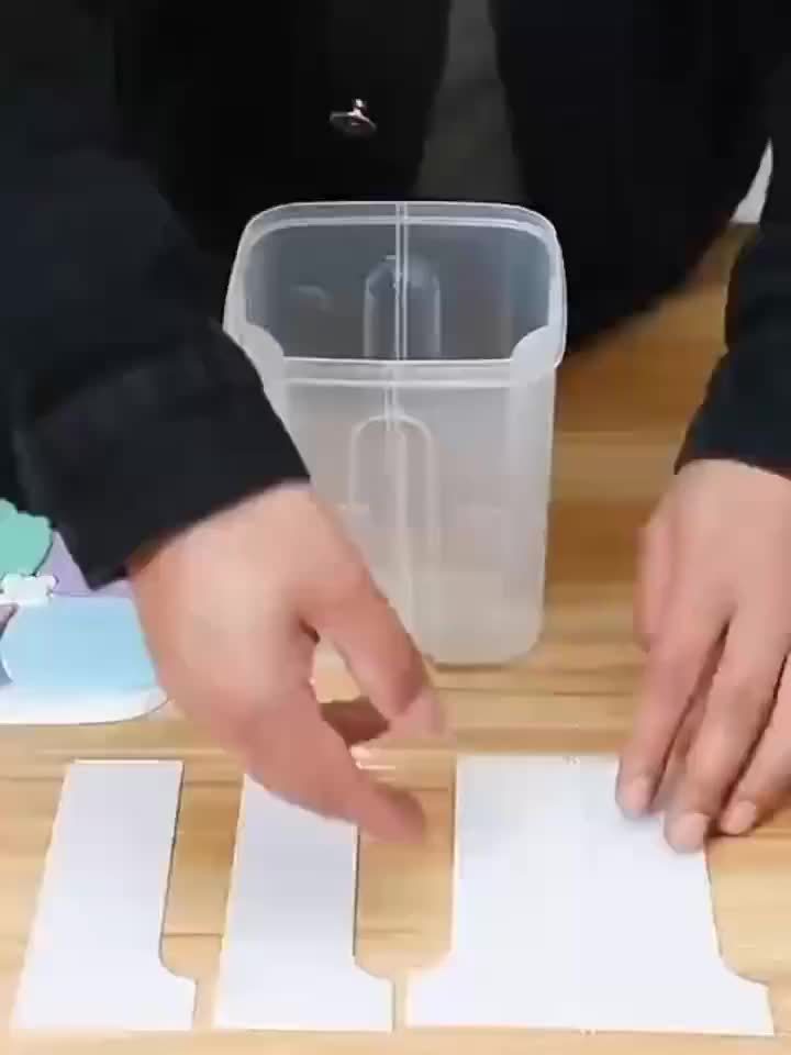 1pc 4 Grids Food Storage Containers With Lids, Clear Airtight Square Food Storage Tank, Multi-grid Moisture-proof Transparent Sealed Fresh-keeping Box, For Cereal, Rice, Pasta, Spice, Tea, Nuts And Beans, Food Jars & Canister