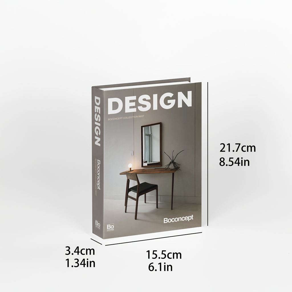 مجموعة كتب دمى ورقية قابلة للتكديس على الطراز الاسكندنافي مكونة من ثلاث قطع، كتب دمى لتزيين رفوف كتب غرفة المعيشة، مجموعة كتب دمى مزخرفة لا تحتاج إلى صيانة.