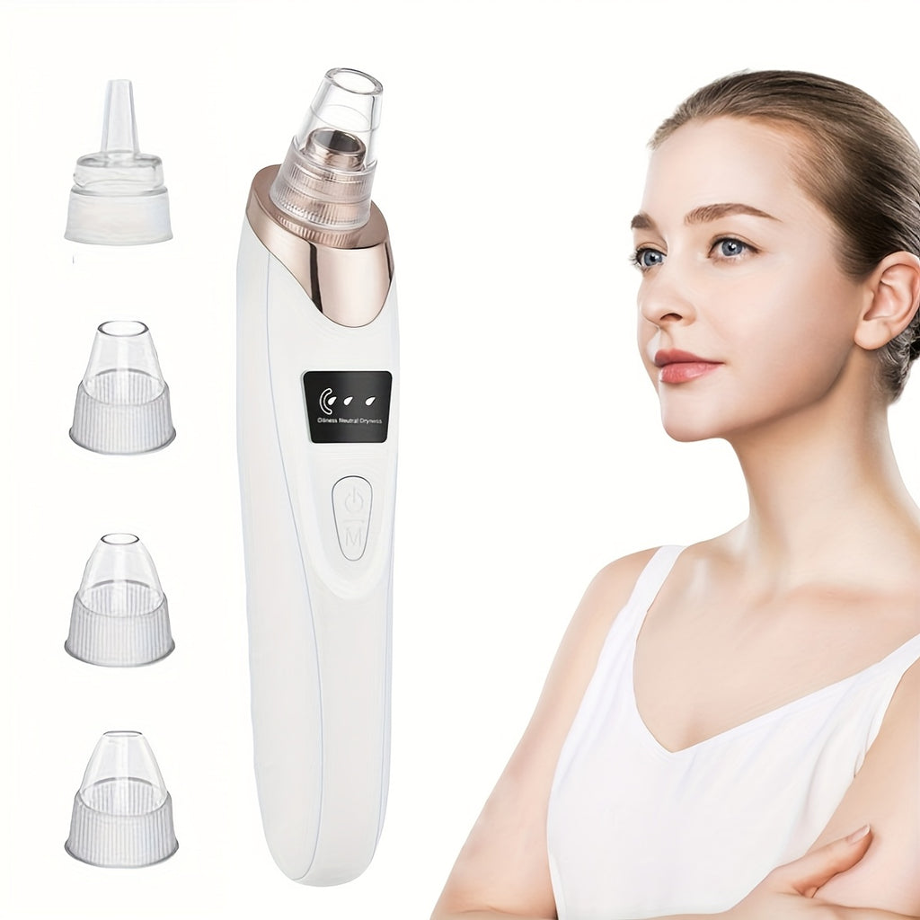 Appareil beauté facial portable, nouvelle version, exfoliation douce et élimination des cellules mortes, outil essentiel pour soins à domicile.