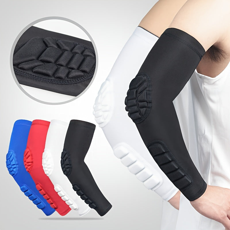 1pc/2pcs Men's Slim-Fit Arm Sleeves - Breathable Comfort Design for All-Day Wear