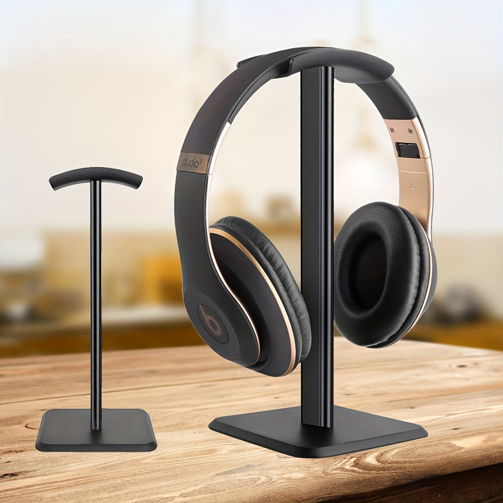 Premium ABS Desktop Headphone Stand - Sleek Gaming Earphone Holder for Office &amp; Gaming Room Display