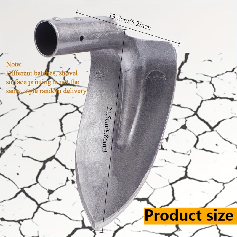 Heavy-Duty Manganese Steel Garden Shovel - Thickened &amp; Heavy-Duty Design, Ergonomic Handle for Outdoor Gardening, Durable Metal Construction, No Electricity Needed, Garden Shovel Heavy Duty, Robust Tool Design, Sturdy Constru