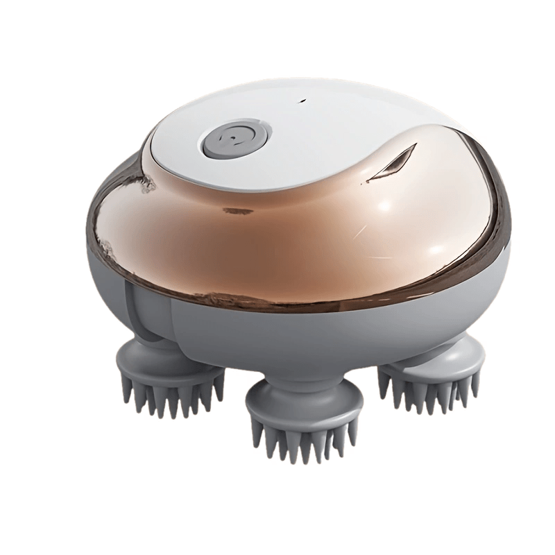 Mini masseur électrique pour cuir chevelu, stimule la circulation, détend la tête et procure un massage relaxant.