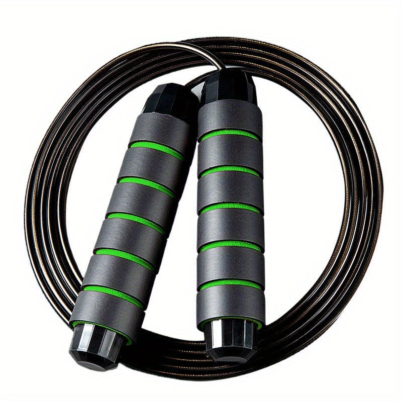 Effective Cardio Weight Loss Jump Rope - Weighted Speed ​​with Memory Foam Handle for Training