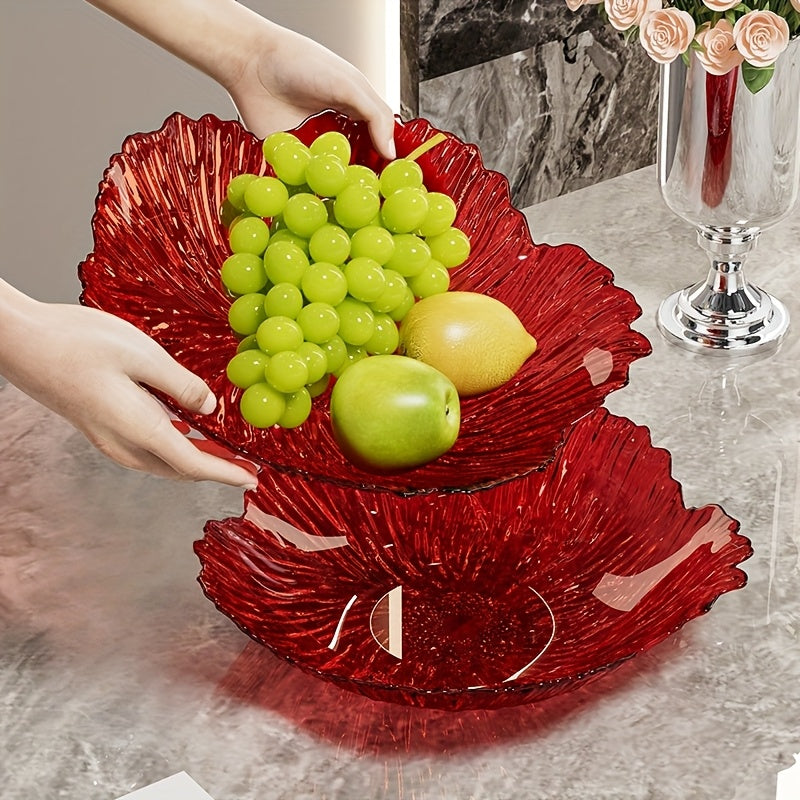 Assiette saladier pétales : style nordique, créatif, pour fruits, légumes et salades. Idéale cuisine, restaurant et repas festifs à domicile.