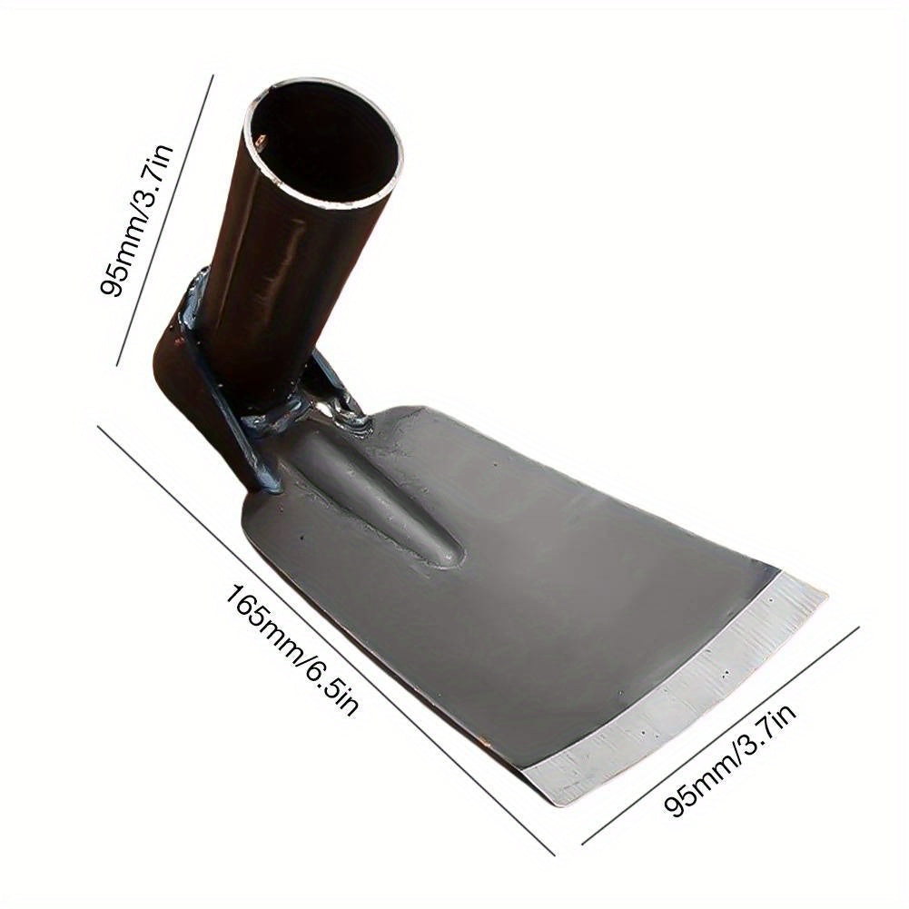 Heavy-Duty Manganese Steel Garden Hoe - Ideal for Soil Digging, Weeding, and Planting Vegetables &amp; Flowers | Robust Metal Trowel Design, Sharp Teeth for Efficient Digging