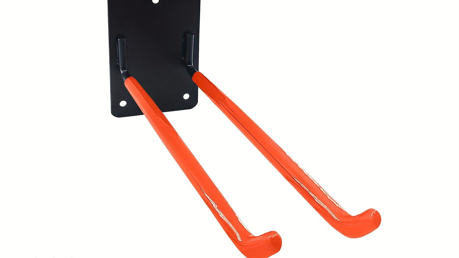 خطاف جراج معدني ثقيل برتقالي/أسود/أزرق، حامل مكنسة مثبت على الحائط، رف تعليق لأدوات البستنة، سهل التركيب، يمكنه حمل المجارف وأدوات المزرعة والحبال والسلالم وأدوات كهربائية مختلفة، مناسب للجراجات والحدائق والمساحيق