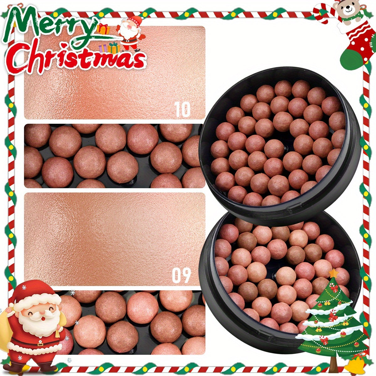 Blush roller à texture riche, fini brillant et mat, livré avec pinceau, crée un effet tridimensionnel éclatant, parfait maquillage quotidien et soirées.