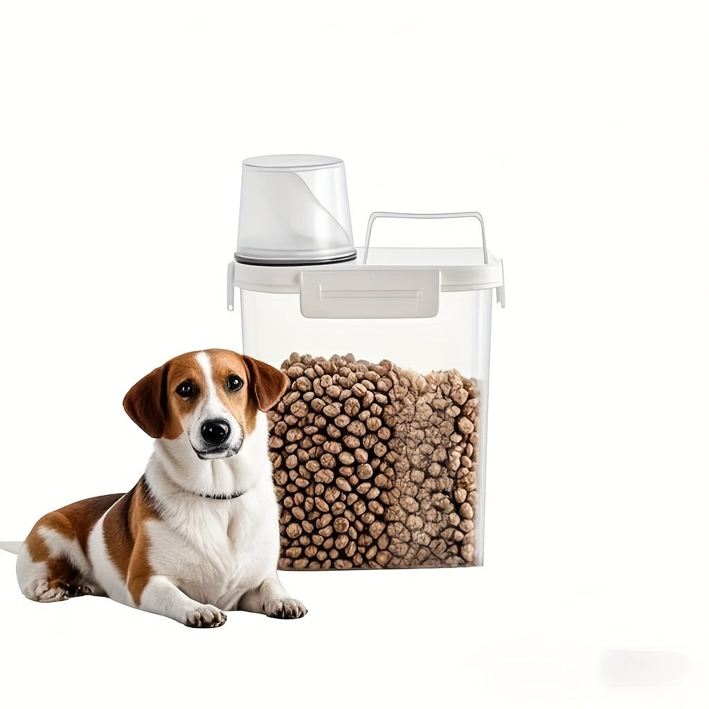 Contenants de stockage hermétiques pour nourriture animale (3 modèles). Fenêtre transparente, étanches et anti-humidité, design mignon, pour chiens, chats et nourriture humide. Durable, idéal pour organiser.