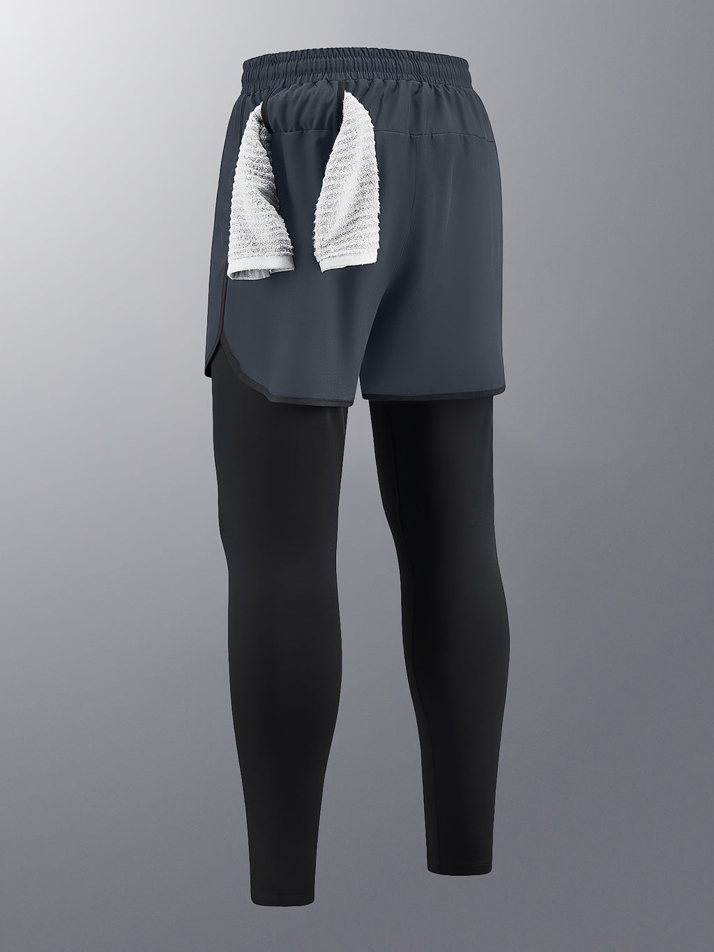 Pantalon de sport homme, séchage rapide, doublure intérieure, extensible avec poches, parfait pour course, basketball et entraînement.