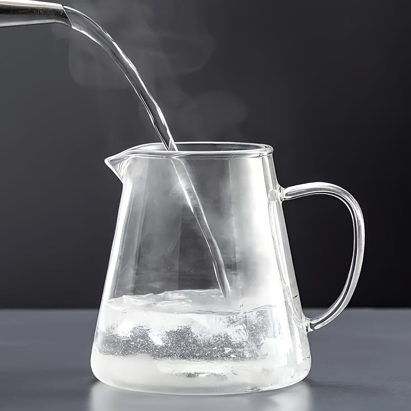 Premium Thick Glass Teapot with Stainless Steel Infuser - Heat-Resistant, Dishwasher Safe for Coffee, Blooming &amp; Loose Leaf Tea