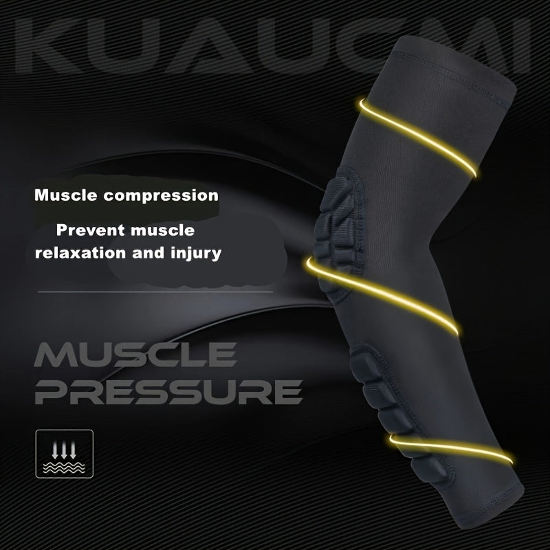 1pc/2pcs Men's Slim-Fit Arm Sleeves - Breathable Comfort Design for All-Day Wear