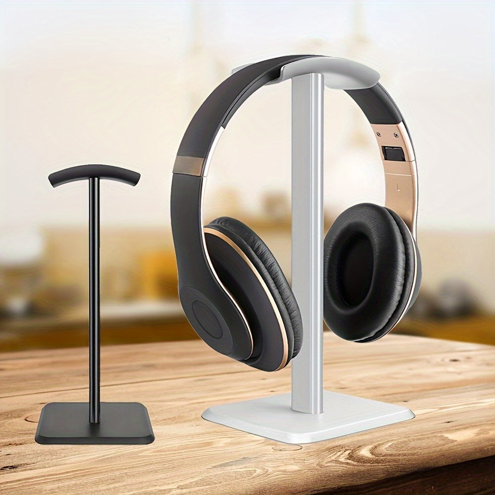 Premium ABS Desktop Headphone Stand - Sleek Gaming Earphone Holder for Office &amp; Gaming Room Display